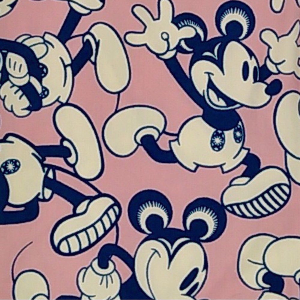 LuLaRoe Disney OS Leggings One Size 2-10 UNICORN - Picture 2 of 5
